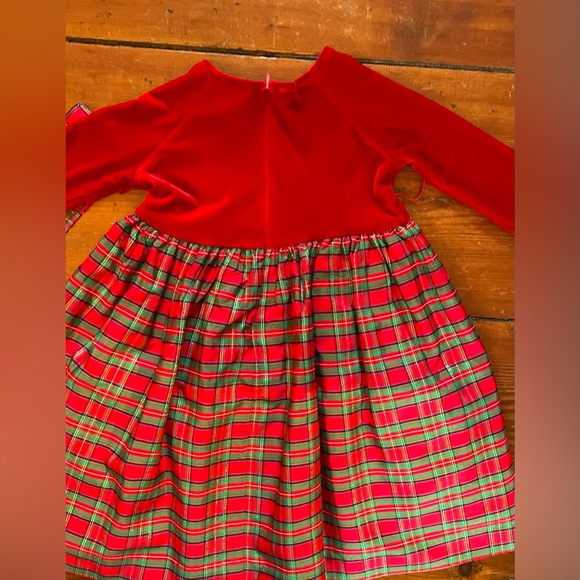 Mimi & Coco Adorable Red & Green dress size 2T - Picture 6 of 6